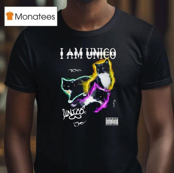 I Am Unico Cat Cute T Shirt