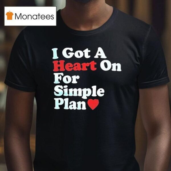 I Got A Heart On For Simple Plan T Shirt