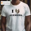 I Love Alameda Cats T Shirt