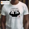 I Support These Guns Live Strong Stay Strong Silence The Violence And Sun The Guns T Shirt