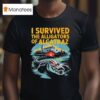 I Survived The Alligators Of Alcatraz T Shirt