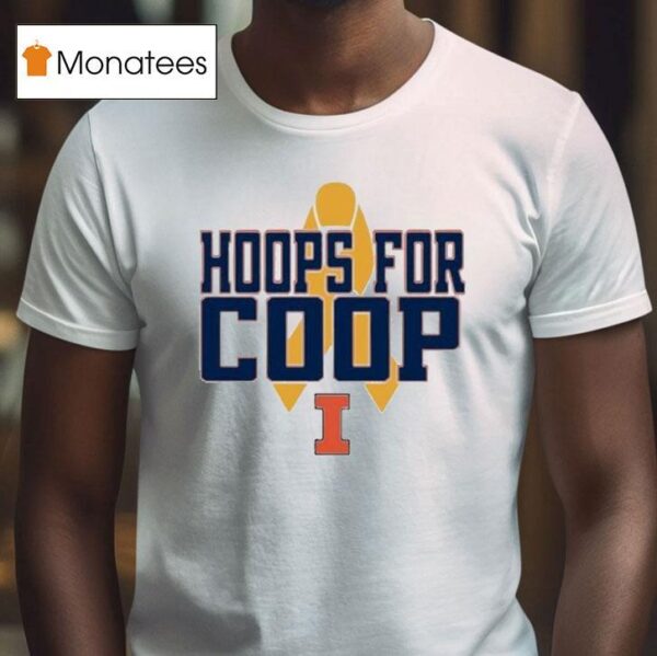 Illinois Fighting Illini Hoops For Coop The Breast Cancer Awareness Month T Shirt