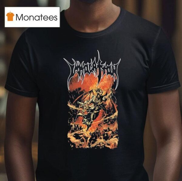 Immolation Burning Summer T Shirt
