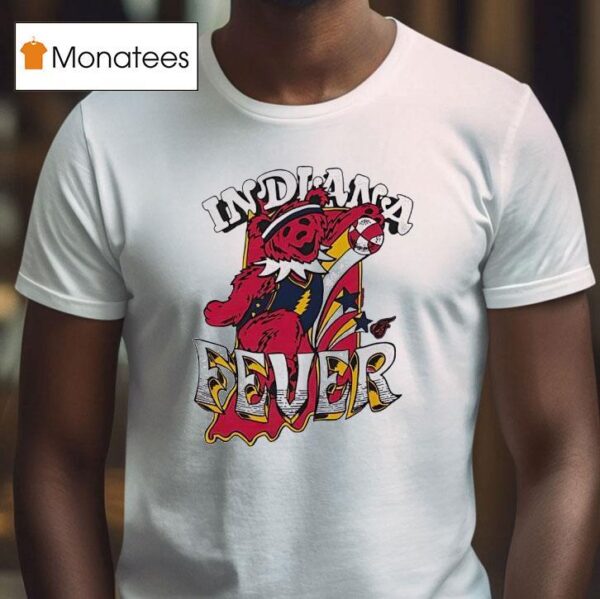 Indiana Fever Grateful Dead Bear T Shirt