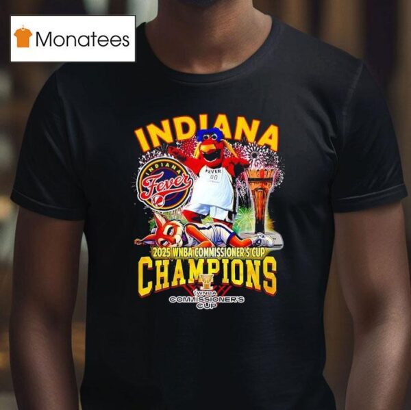 Indiana Fever Wnba Commissioners Cup Champions T Shirt