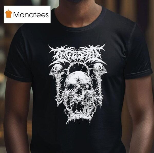 Ingested Endless Machine Skull T Shirt