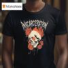 Inkcarceration Mansfield Ohio Deathbed On July Th Th Americas Rock And Metal Tattoo Festival Skull Roses T Shirt