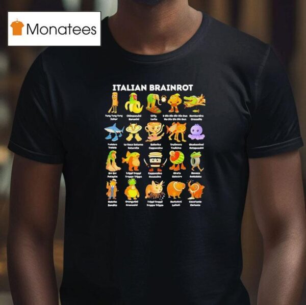 Italian Brainrot Meme New T Shirt