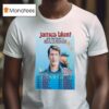 James Blunt Th Anniversary Of Back To Bedlam Tour Dates T Shirt