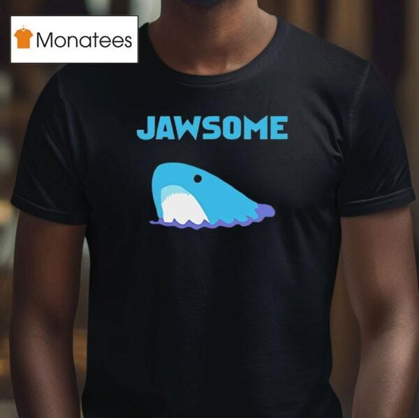 Jawsome Shark Parody T Shirt