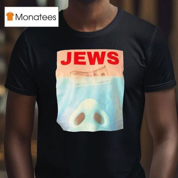 Jews Dollar Style Jaws T Shirt
