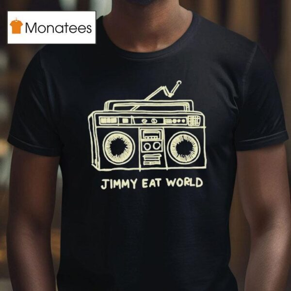 Jimmy Eat World Boombox Radio T Shirt