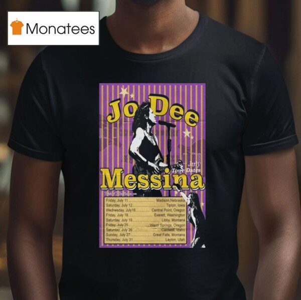 Jo Dee Messina July Tour Dates T Shirt