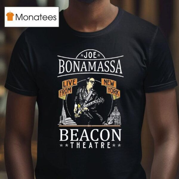Joe Bonamassa Beacon Theatre Live From New York T Shirt