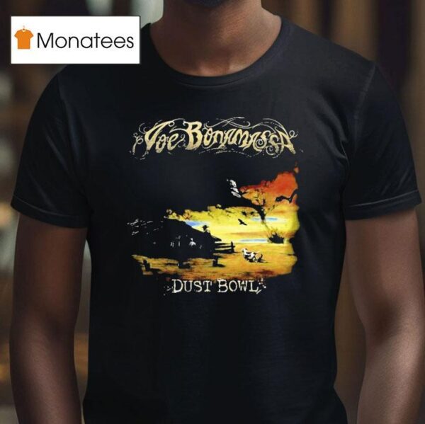 Joe Bonamassa Dust Bowl World Tour T Shirt