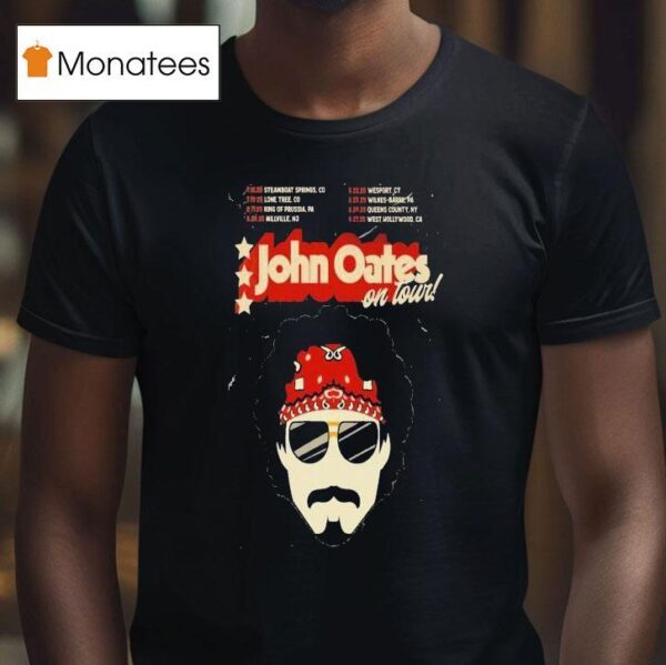 John Oates On Tour July Lone Tree Co T Shirt