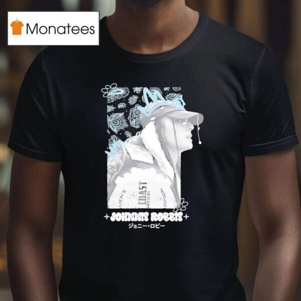Johnnie Robbie Portrait Retro T Shirt