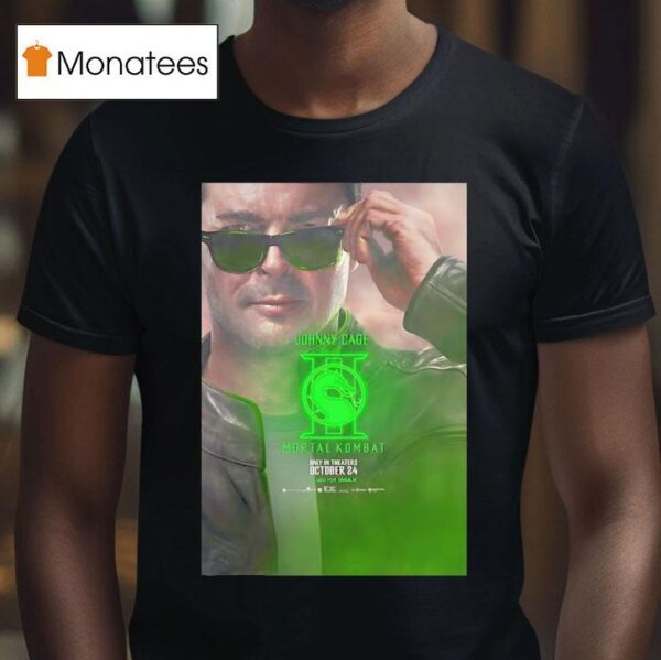 Johny Cage Mortal Kombat Ii Movie T Shirt