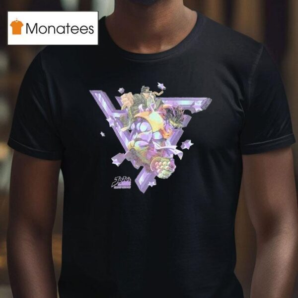Jojo Jotaro Mirror Logo Hypland T Shirt