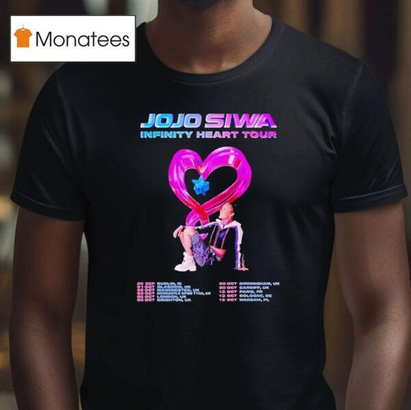 Jojo Siwa Infinity Heart Tour T Shirt