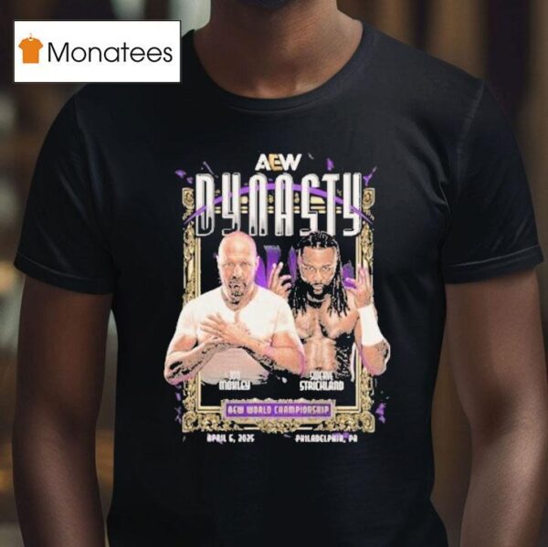 Jon Moxley Vs Swerve Strickland Aew Dynasty Matchup T Shirt