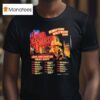 Jon Pardi Honkytonk Hollywood Tour Dates T Shirt