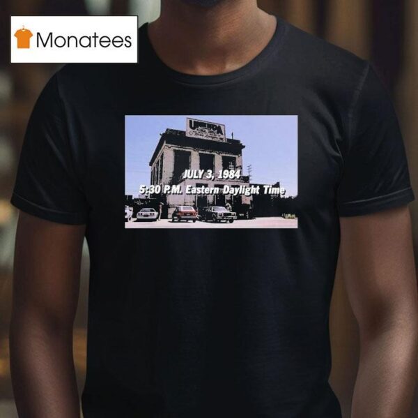 July Pm Eastern Daylight Time T Shirt