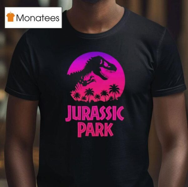 Jurassic Park Entrance With Tour T Shirt