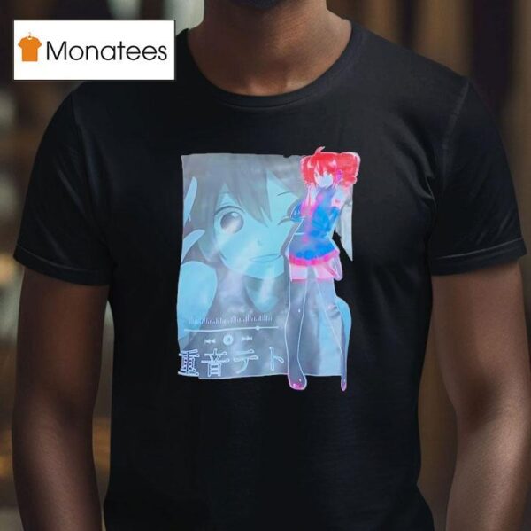 Kasane Teto Vocaloid Anime T Shirt