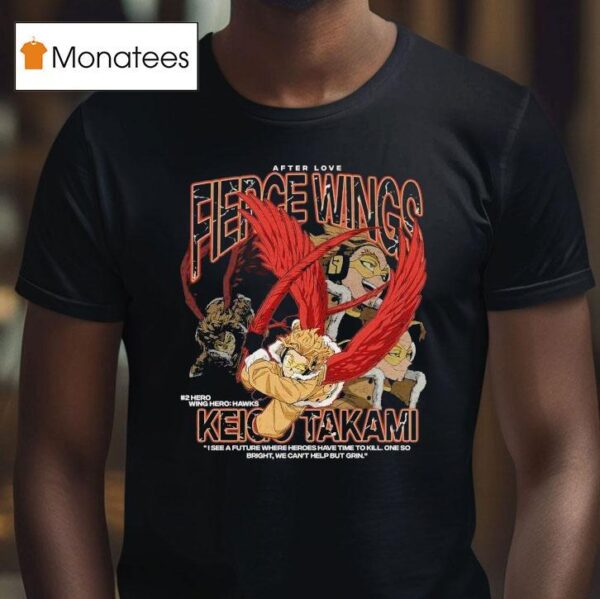Keigo Takami Fierce Wings T Shirt