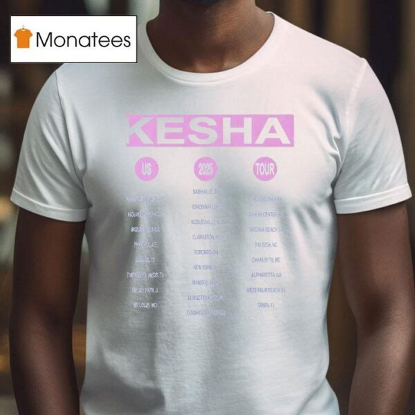 Kesha Yippee Ki Yay Tour T Shirt