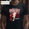 Kevin Durant Houston Rockets Basketball Singature T Shirt