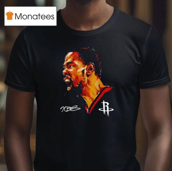 Kevin Durant Portrait Signature T Shirt