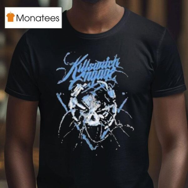 Killswitch Engage Wire Skull T Shirt
