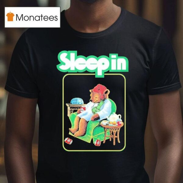 King Volume Sleep In Bear T Shirt