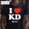 Kissin Dynamite I Love Kd T Shirt