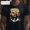 Knickel And Diming Smoking Retro T Shirt