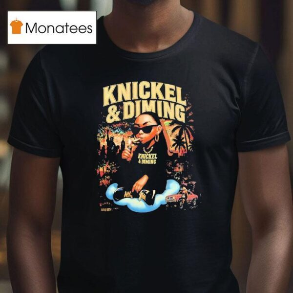 Knickel And Diming Smoking Retro T Shirt