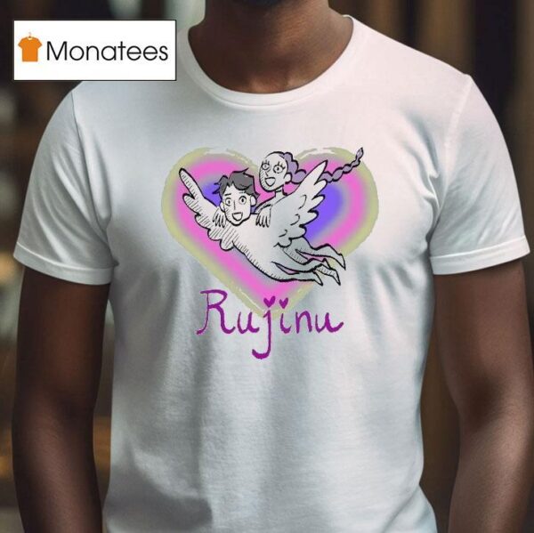 Kpop Demon Hunters Rujinu Heart Wings T Shirt
