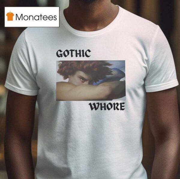 L Ange Dechu Gothic Whore T Shirt