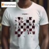 Lady Gaga Chessboard T Shirt