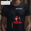 Lady In Red Graphic T Shirt