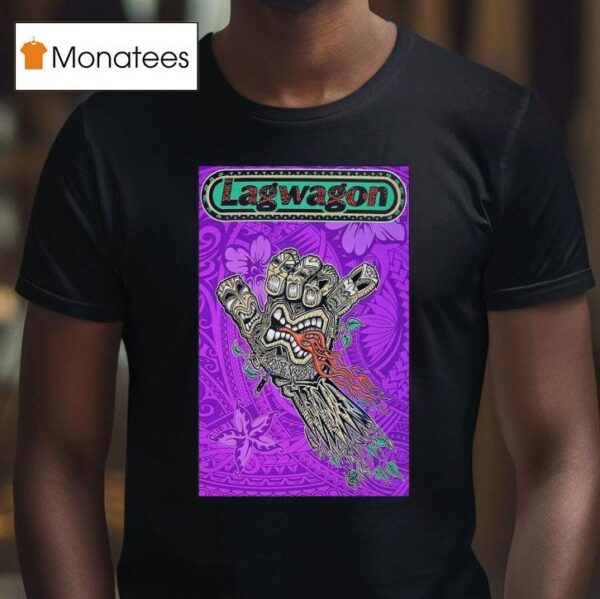 Lagwagon European Summer Tour Hand T Shirt