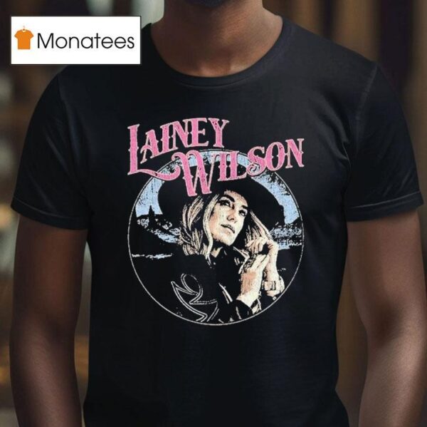 Lainey Wilson Desert Circle Photo T Shirt