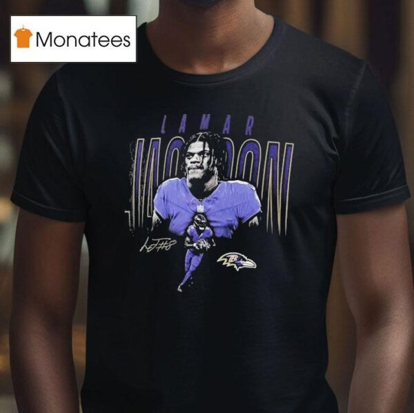 Lamar Jackson Humble Shadow Player Baltimore Ravens T Shirt