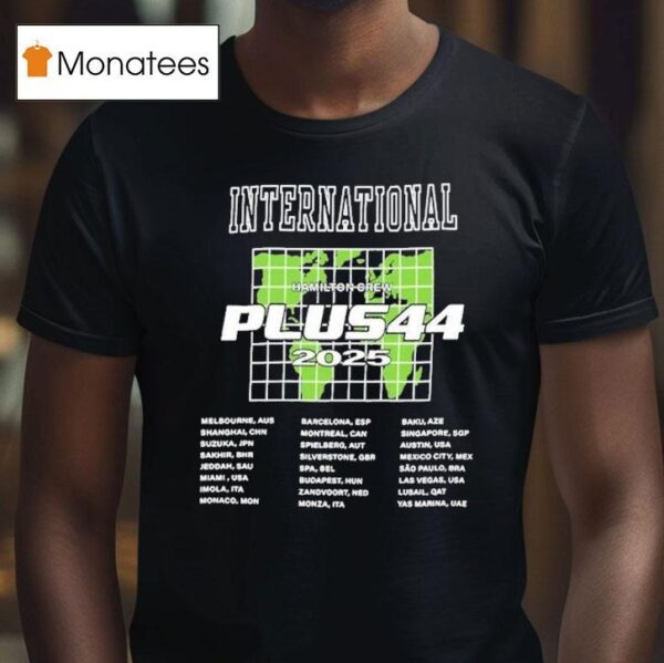 Lewis Hamilton Crew International T Shirt