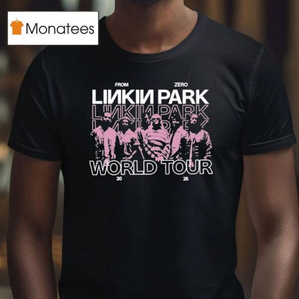 Linkin Park From Zero World Tour Gdynia Poland July T Shirt