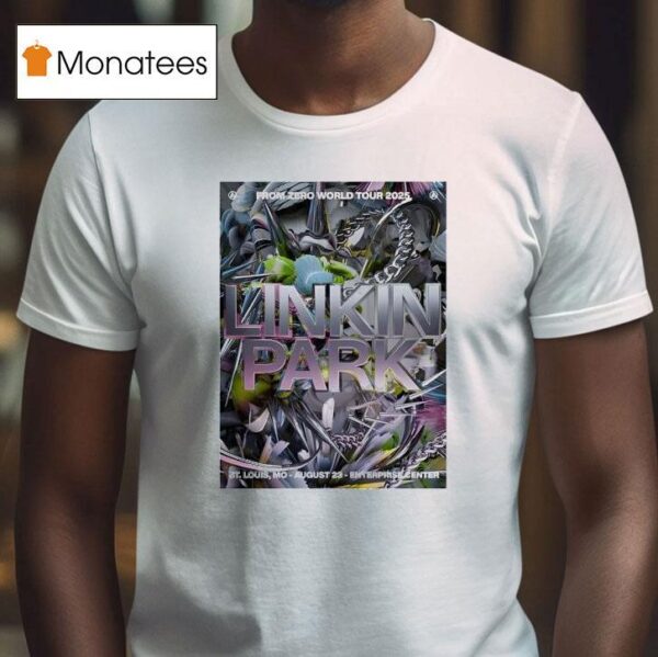 Linkin Park From Zero World Tour On August At St Louis Mo Enterprise Center T Shirt
