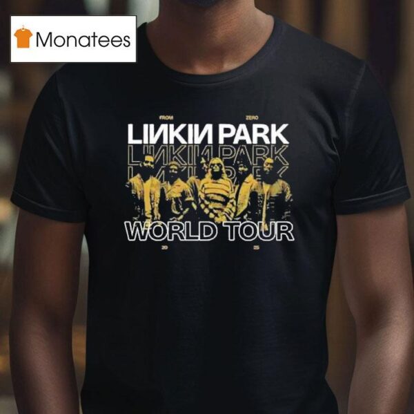 Linkin Park From Zero World Tour Venue In Beach Fl On May At Daytona International Speedway T Shirt