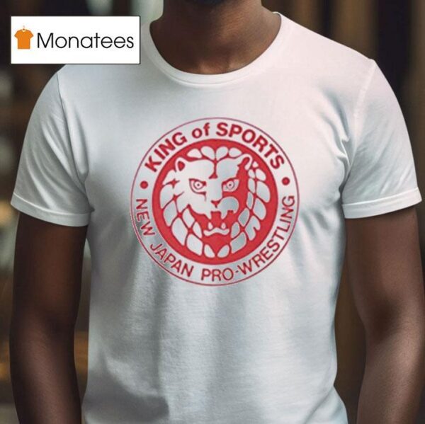 Lion Mark New Japan Pro Wrestling Logo T Shirt